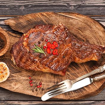 Côte de boeuf race à viande